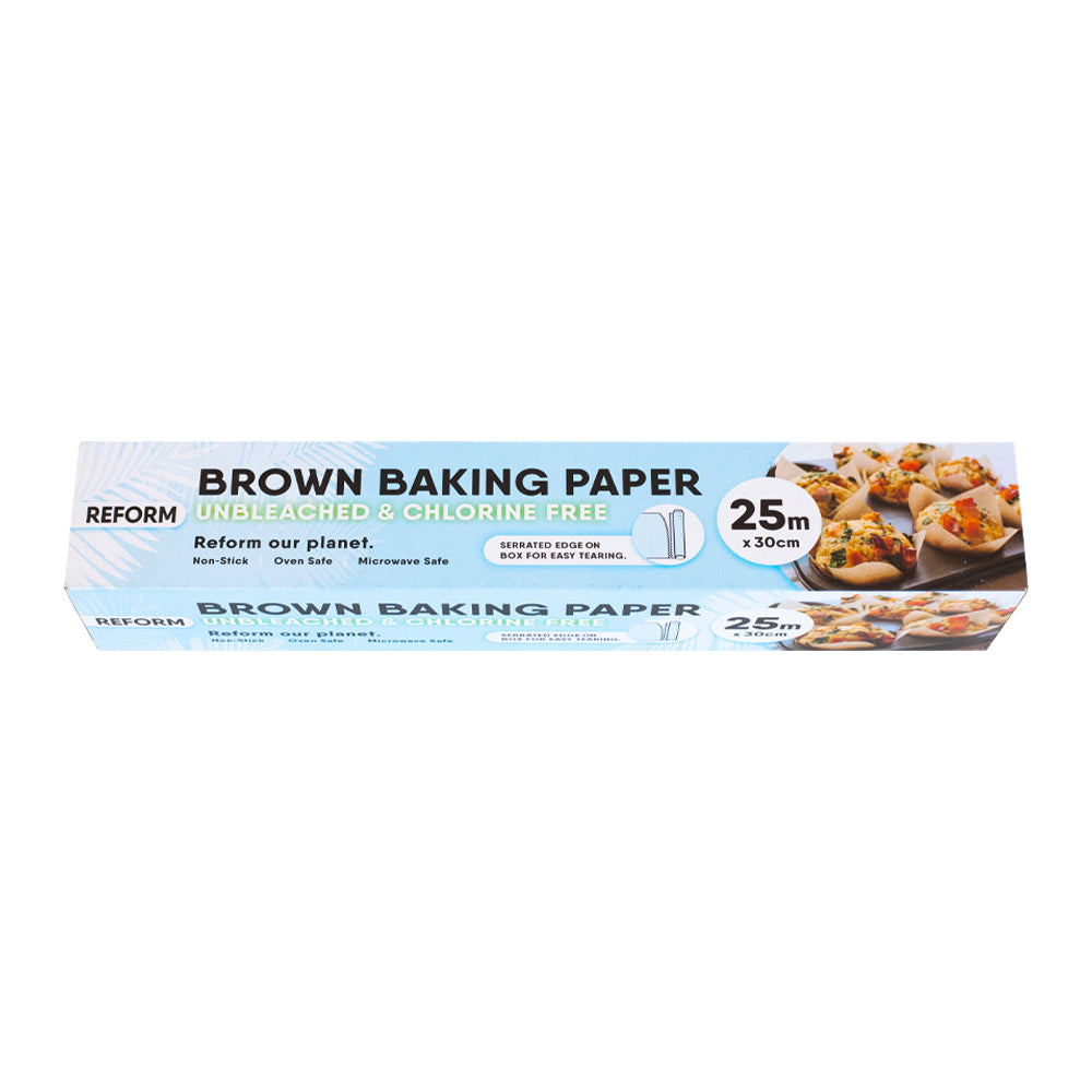 Brown Baking Paper 25m - Unbleached