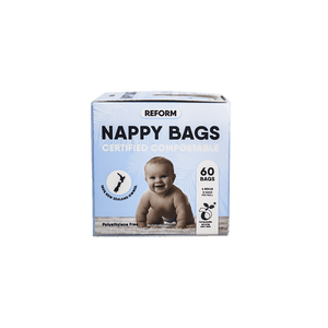 Certified Compostable Nappy Bags - 60 Bags - planetreform.co.nz