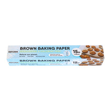 Load image into Gallery viewer, Brown Baking Paper 15m - Unbleached