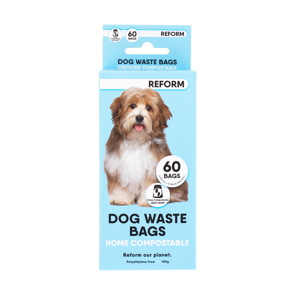 Certified Compostable Dog Waste Bags - 60 Bags